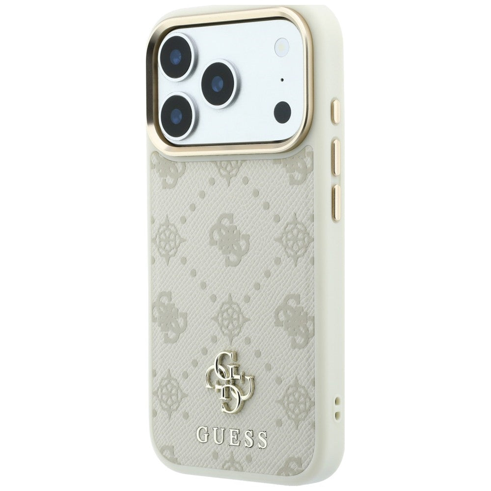 Guess iPhone 17 Pro/iPhone 18 Pro Skal 4G Peony Beige