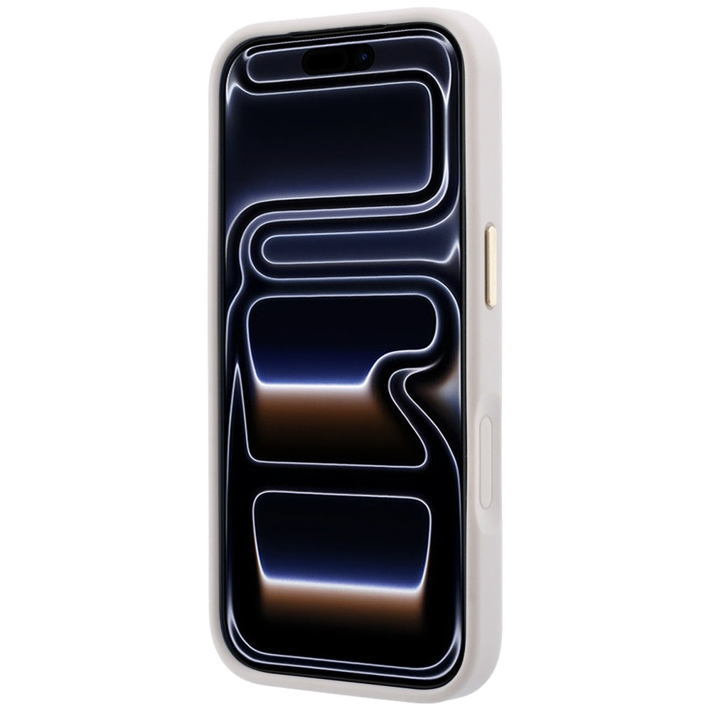 Guess iPhone 17 Pro Max/iPhone 18 Pro Max Skal Ring Stand 4G Classic Logo Rosa