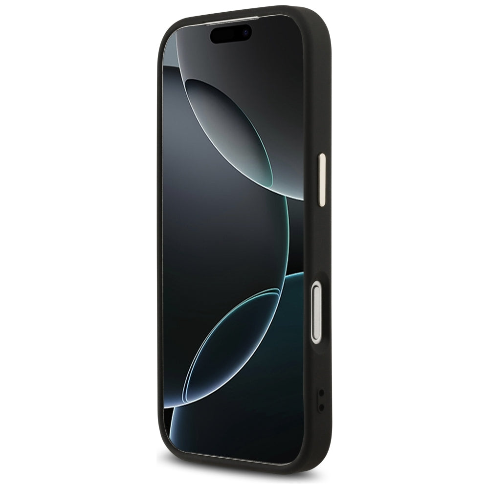 Guess iPhone 17 Pro/iPhone 18 Pro Skal 4G Triangle MagSafe Svart