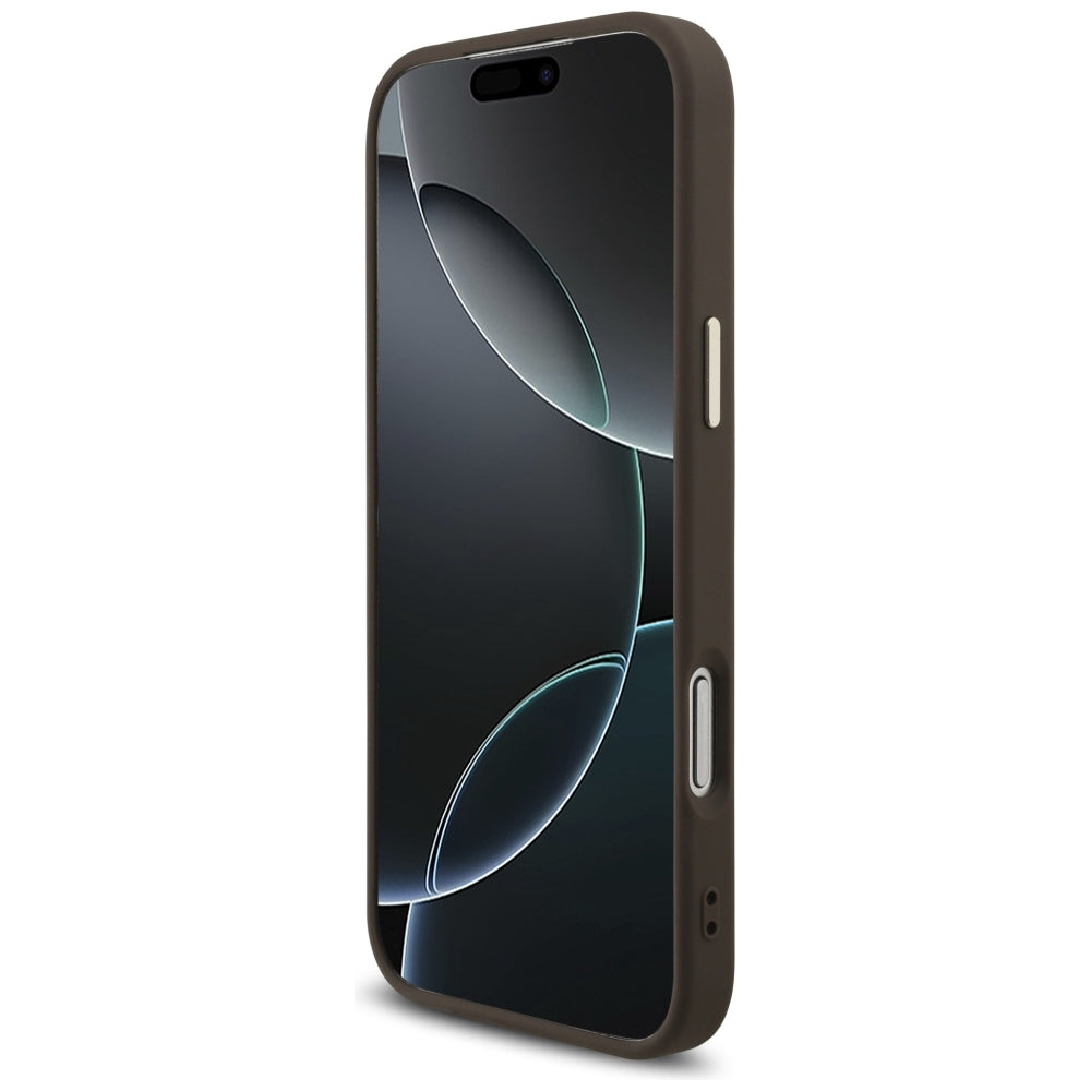 Guess iPhone 17 Pro Max/iPhone 18 Pro Max Skal 4G Triangle MagSafe Brun