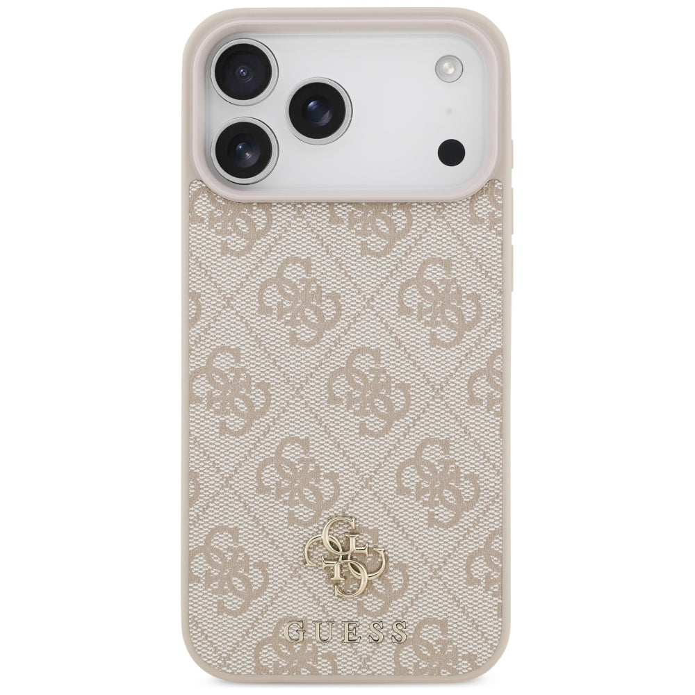 Guess iPhone 17 Pro Max/iPhone 18 Pro Max Skal 4G Classic Logo Small Rosa