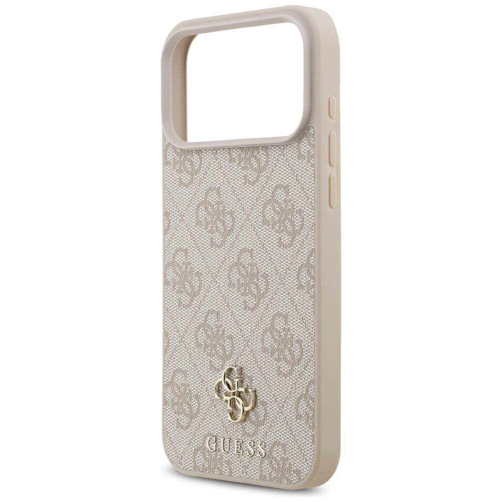 Guess iPhone 17 Pro Max/iPhone 18 Pro Max Skal 4G Classic Logo Small Rosa