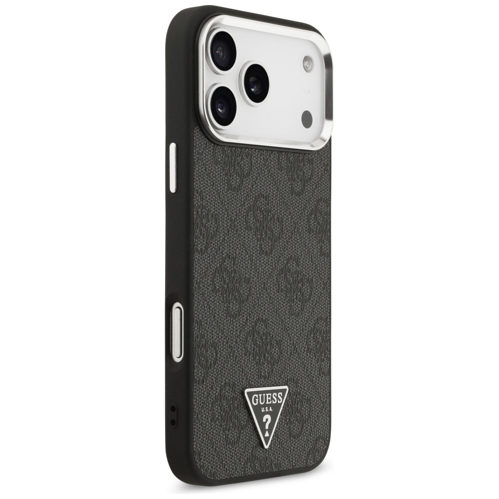 Guess iPhone 17 Pro Max/iPhone 18 Pro Max Skal 4G Triangle MagSafe Svart