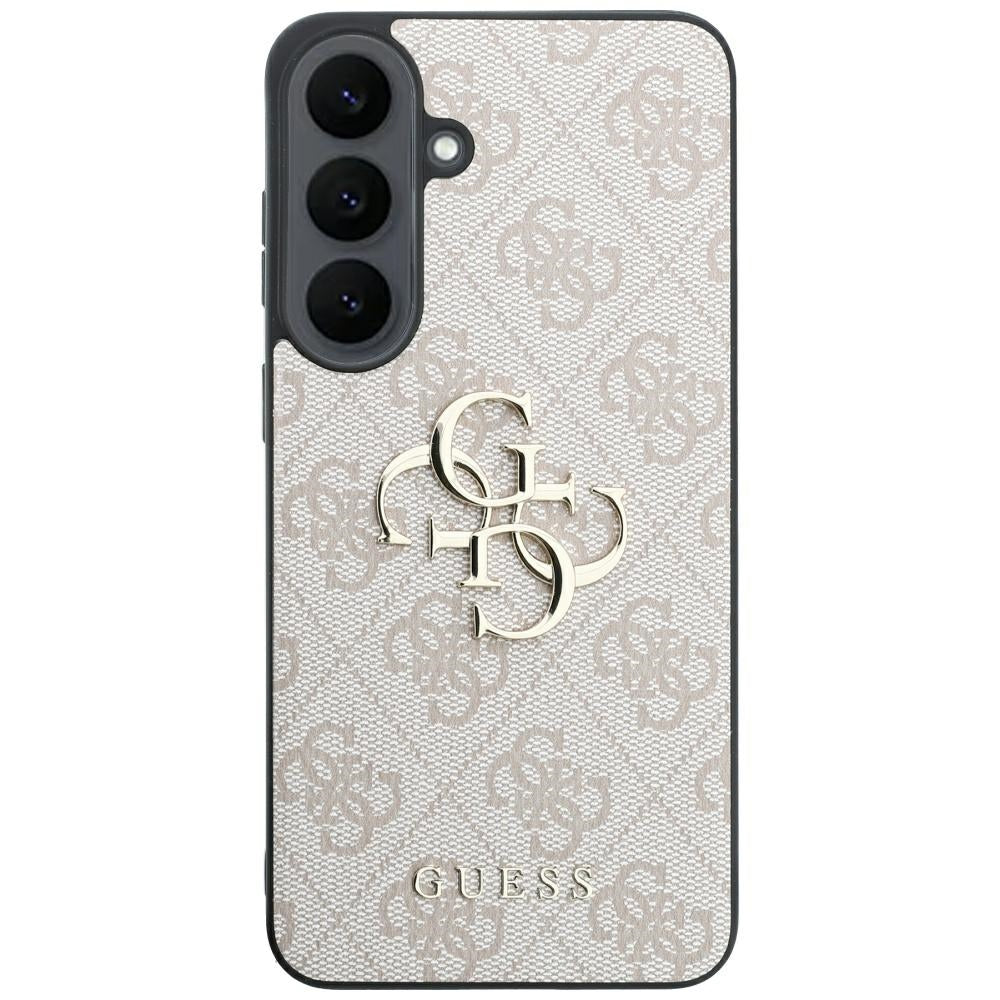 Guess Samsung Galaxy S26 FE Skal 4G Metal Logo Rosa