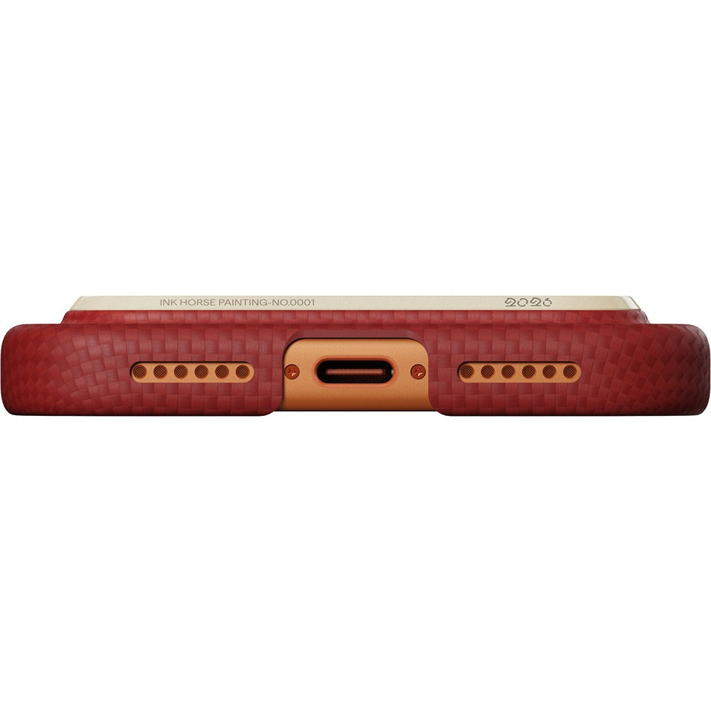 Pitaka iPhone 17 Pro Skal Edge MagSafe Cinnabar
