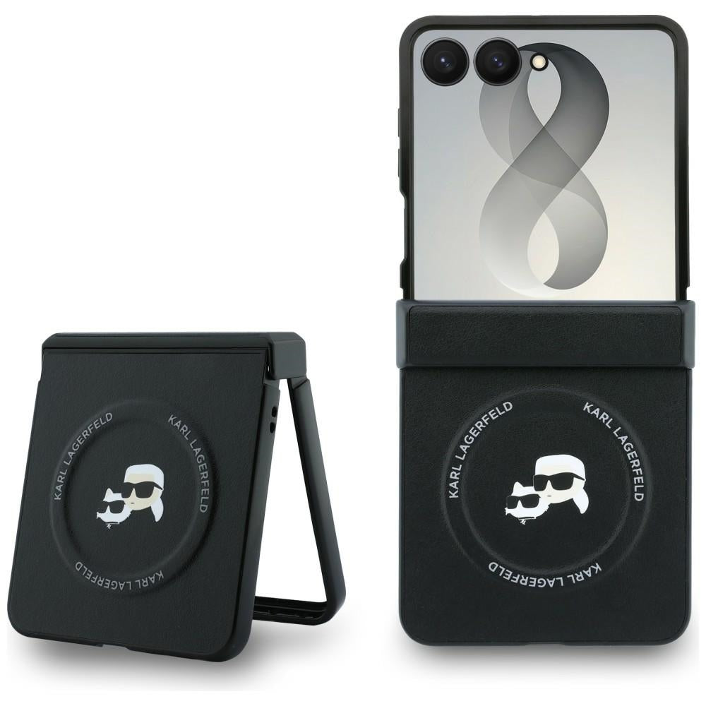 Karl Lagerfeld Samsung Galaxy Z Flip 8 Skal Karl & Choupette MagSafe Svart