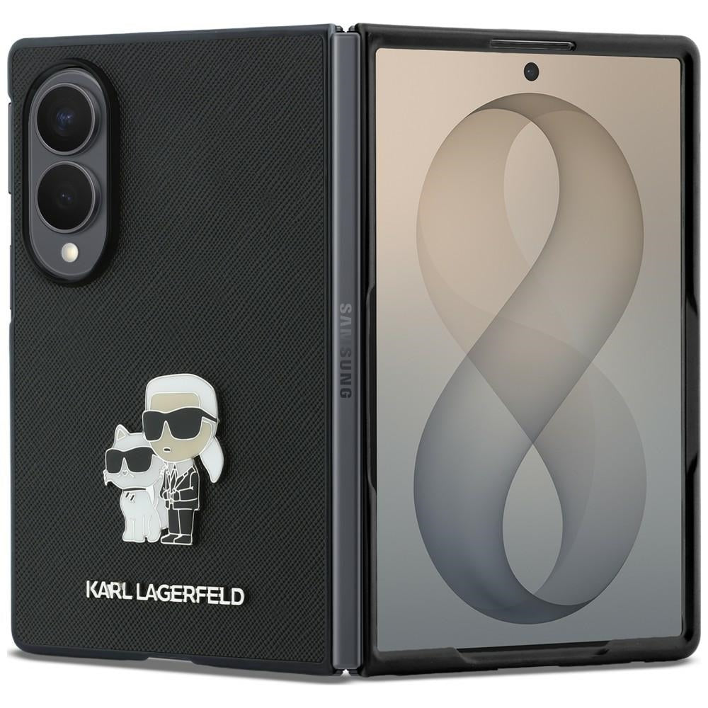Karl Lagerfeld Samsung Galaxy Z Fold 8 Skal Saffiano Karl & Choupette Svart