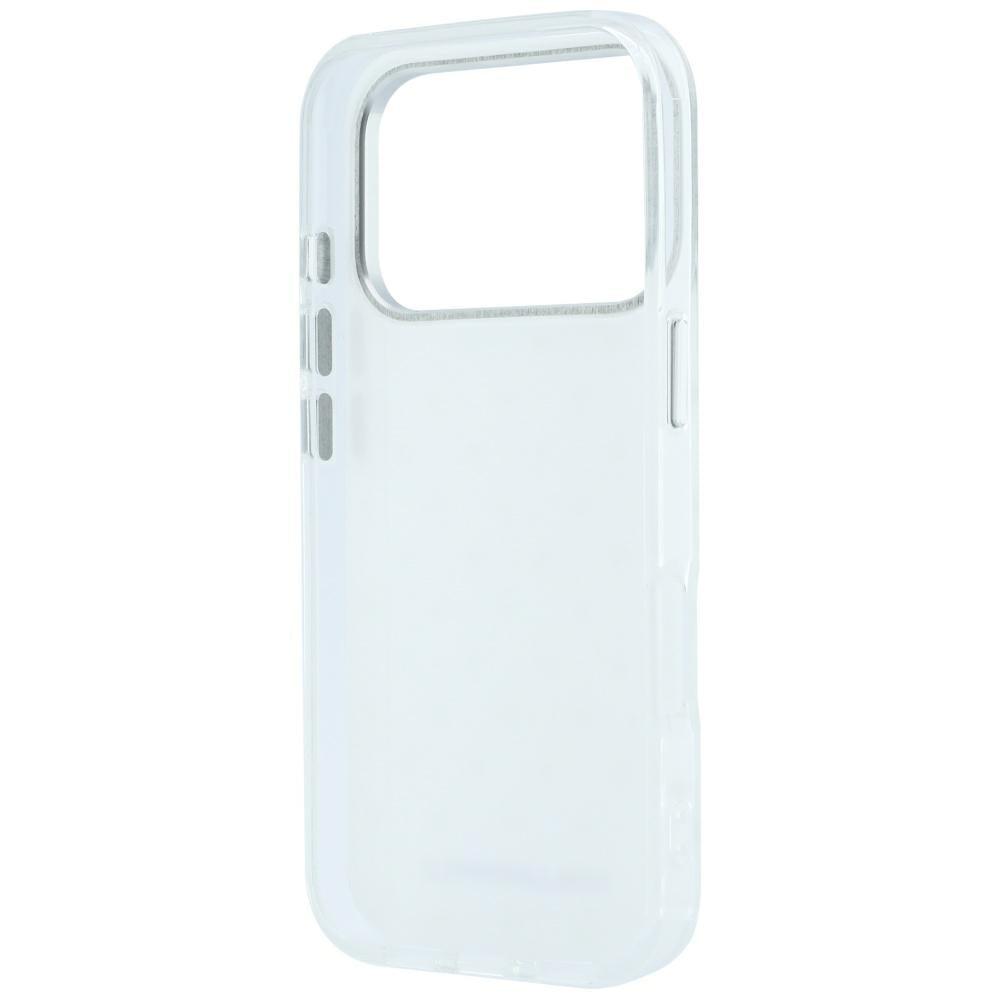 Karl Lagerfeld iPhone 17 Pro/iPhone 18 Pro Skal Rhinestones Electroplated Logo Vit