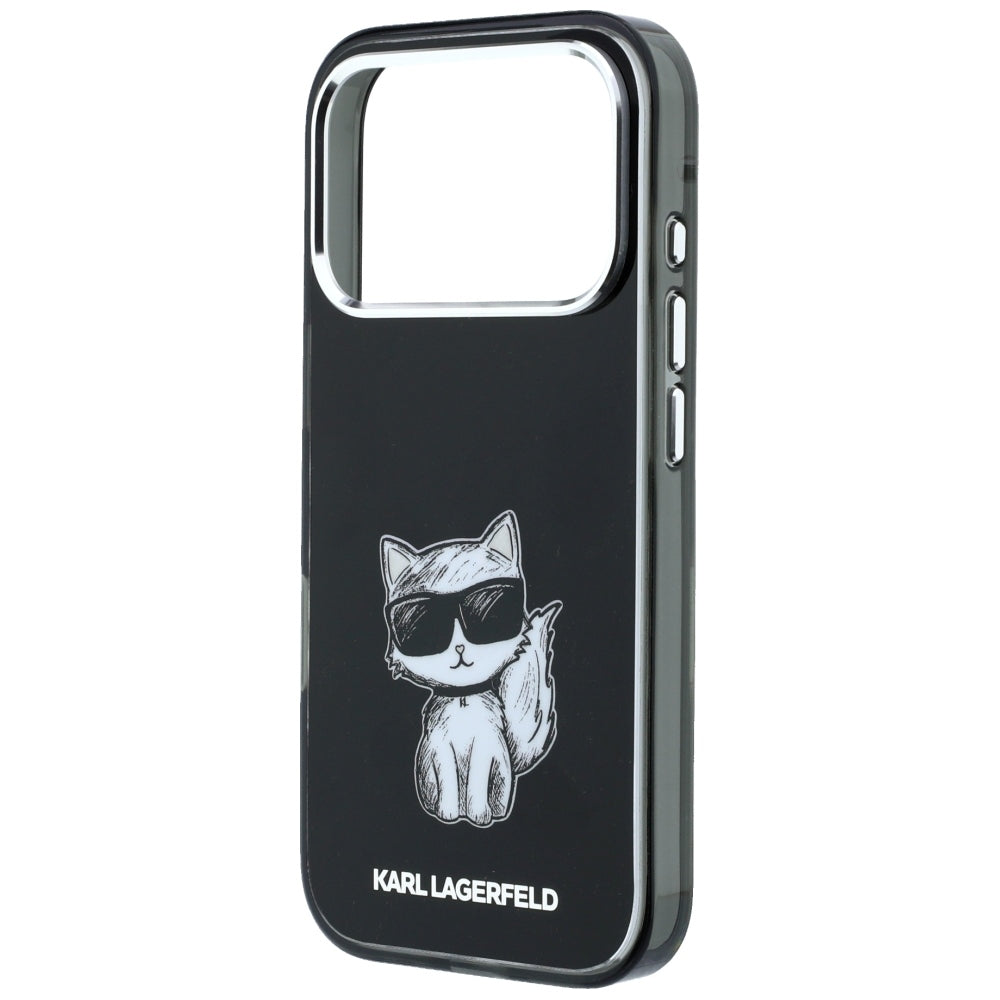Karl Lagerfeld iPhone 17 Pro/iPhone 18 Pro Skal Choupette Sketch Svart