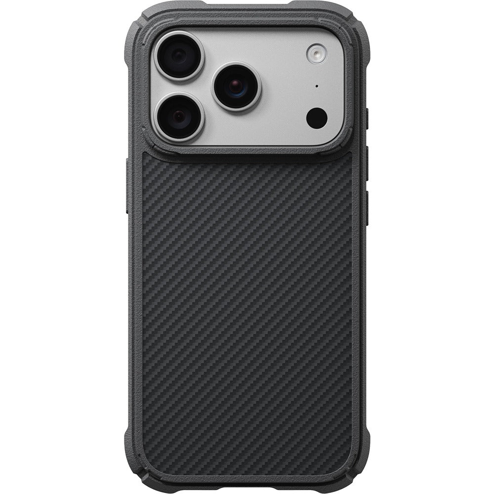 Pitaka iPhone 17 Pro/iPhone 18 Pro Skal Cairn MagSafe Black/Grey Twill