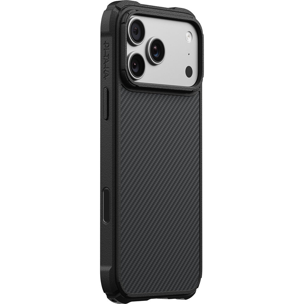 Pitaka iPhone 17 Pro Max/iPhone 18 Pro Max Skal Cairn MagSafe Black/Grey Twill