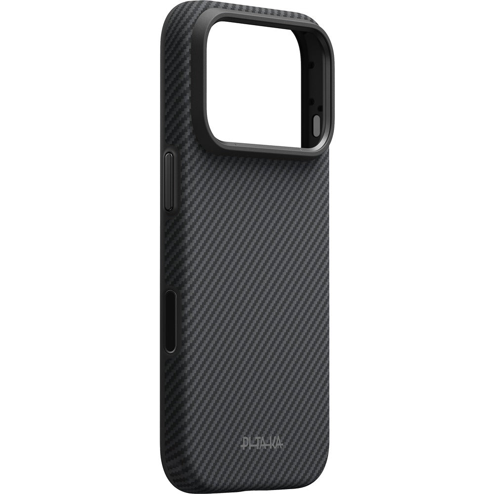Pitaka iPhone 17 Pro/iPhone 18 Pro Skal Summa MagSafe Black/Grey Twill