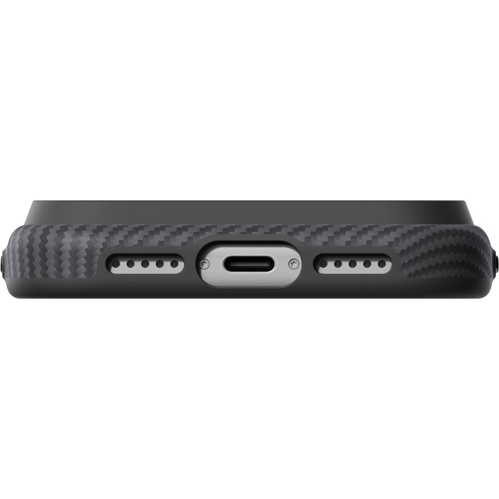 Pitaka iPhone 17 Pro/iPhone 18 Pro Skal Summa MagSafe Black/Grey Twill