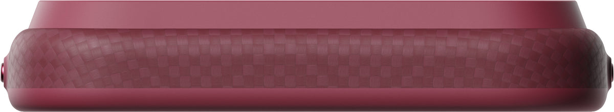 Pitaka iPhone 17 Pro Max/iPhone 18 Pro Max Skal Summa MagSafe Argyle Burgundy