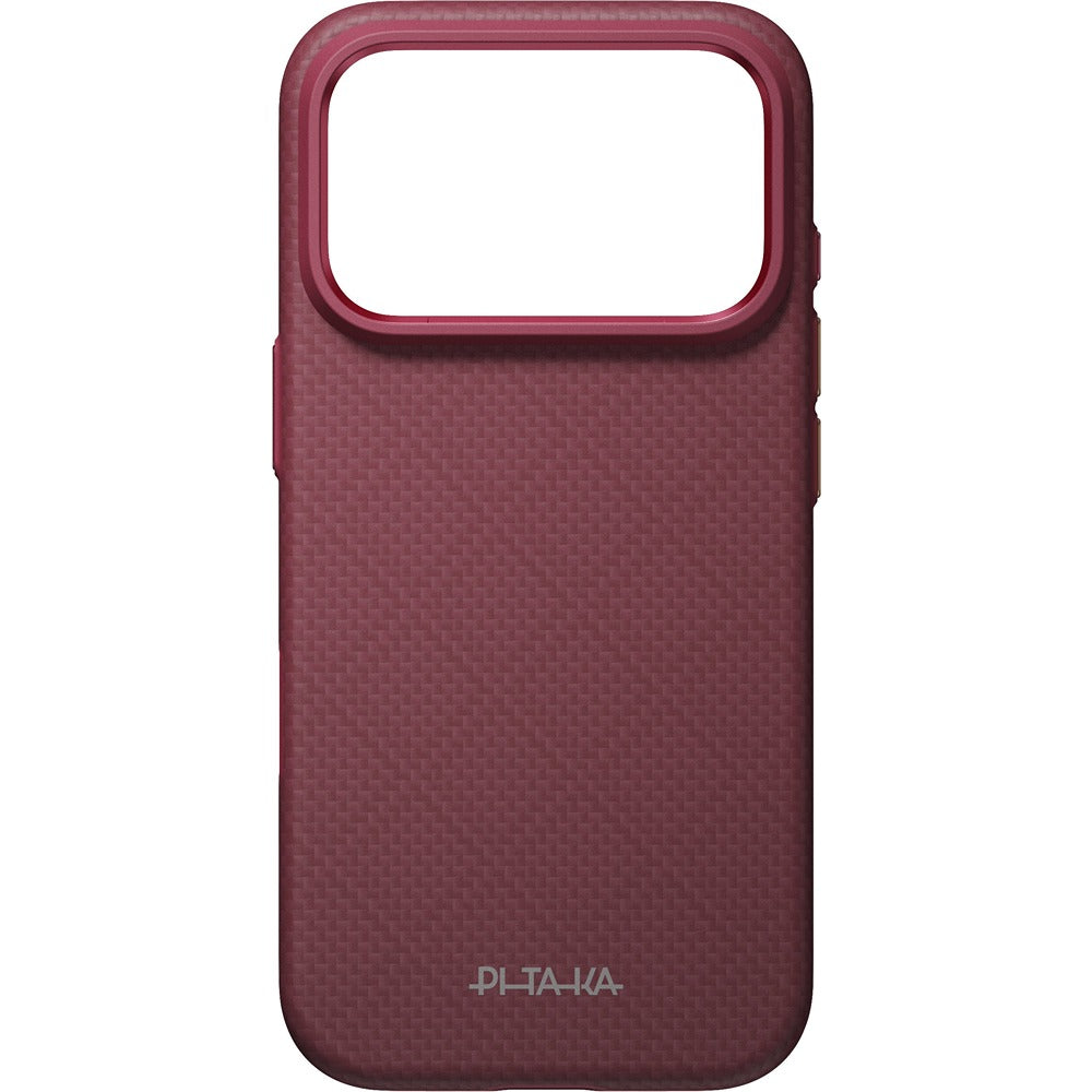 Pitaka iPhone 17 Pro/iPhone 18 Pro Skal Summa MagSafe Argyle Burgundy