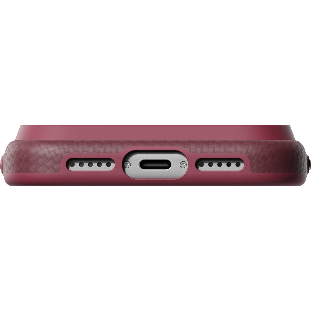 Pitaka iPhone 17 Pro/iPhone 18 Pro Skal Summa MagSafe Argyle Burgundy