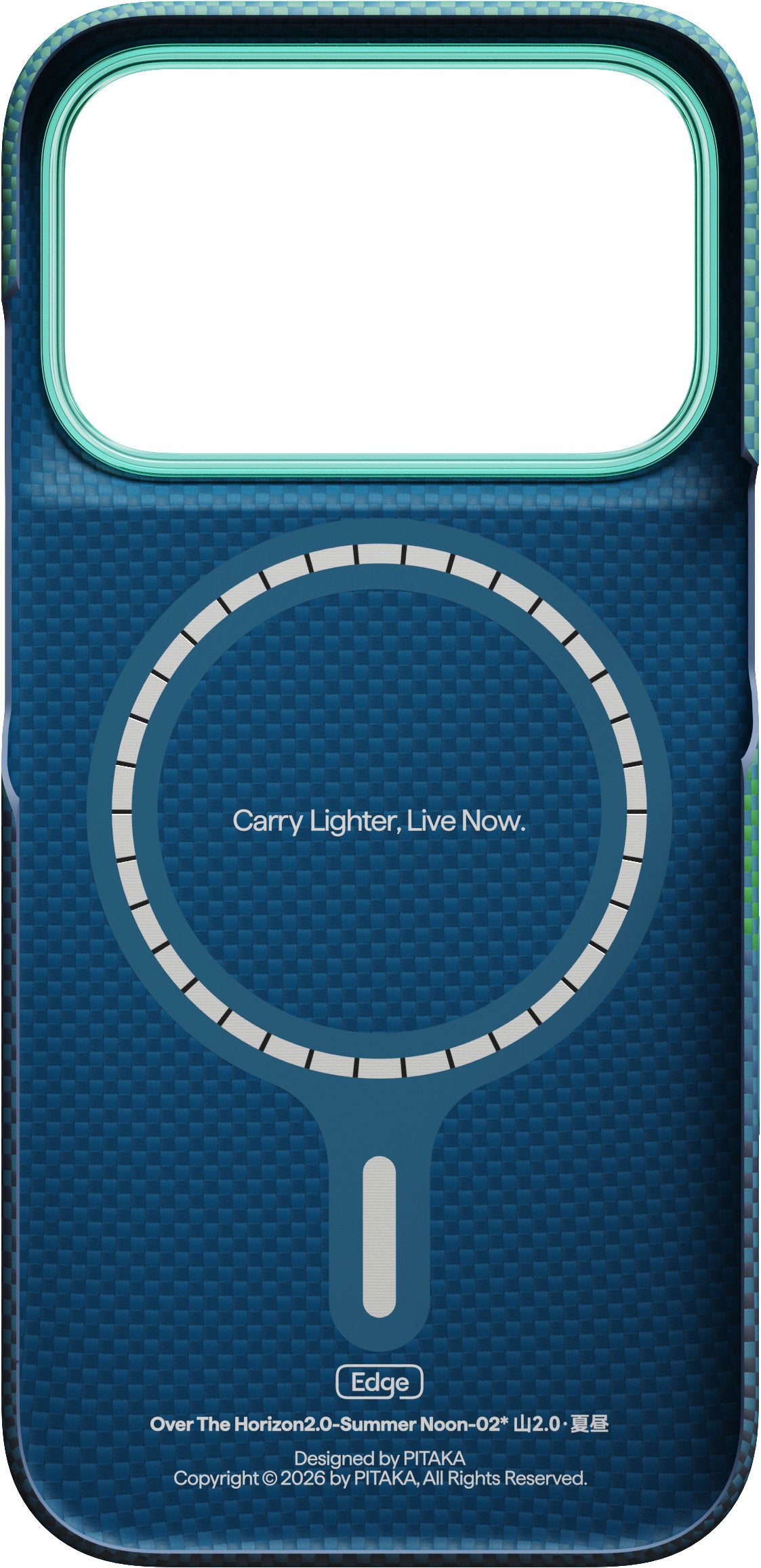 Pitaka iPhone 17 Pro/iPhone 18 Pro Skal Edge MagSafe Summer Noon