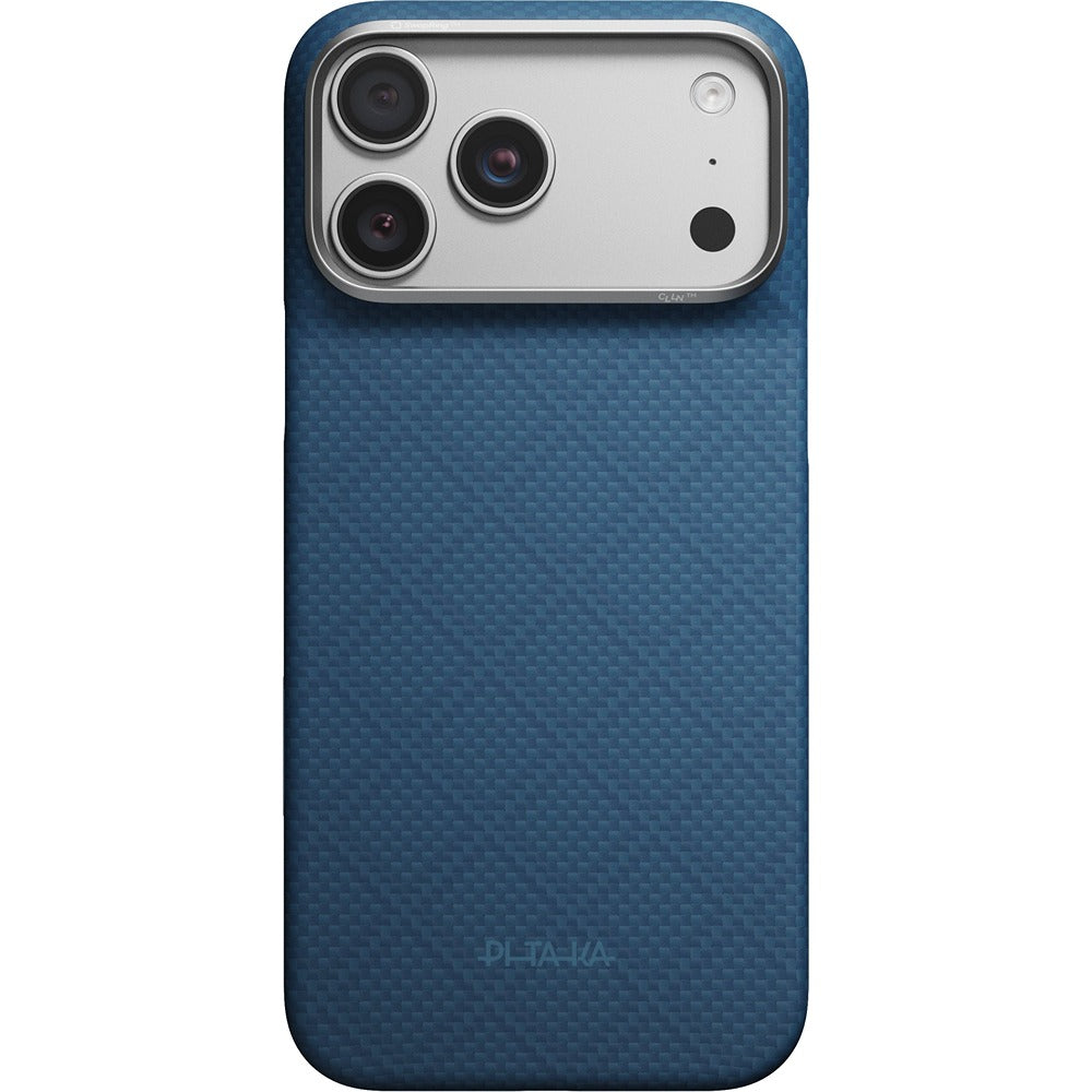 Pitaka iPhone 17 Pro Max/iPhone 18 Pro Max Skal Edge MagSafe Argyle Abyss Blue