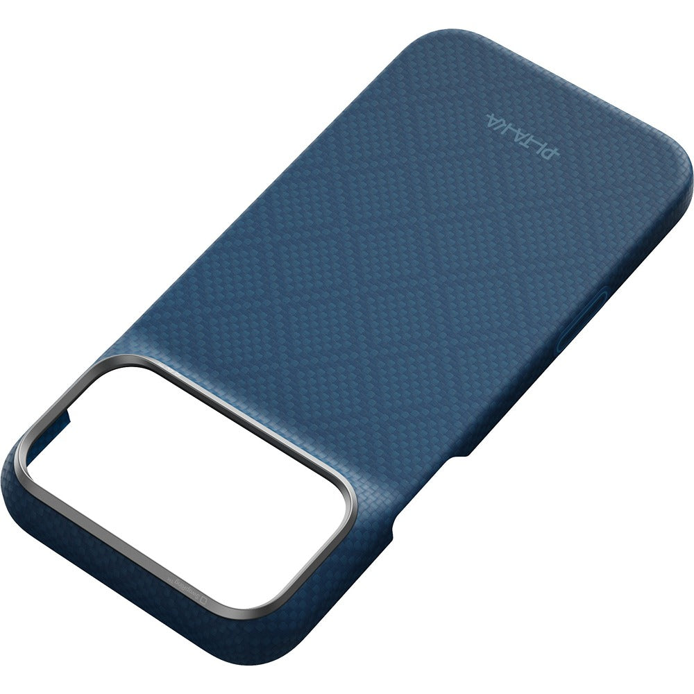 Pitaka iPhone 17 Pro Max/iPhone 18 Pro Max Skal Edge MagSafe Argyle Abyss Blue