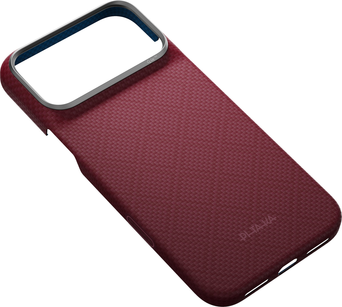 Pitaka iPhone 17 Pro Max/iPhone 18 Pro Max Skal Edge MagSafe Argyle Burgundy