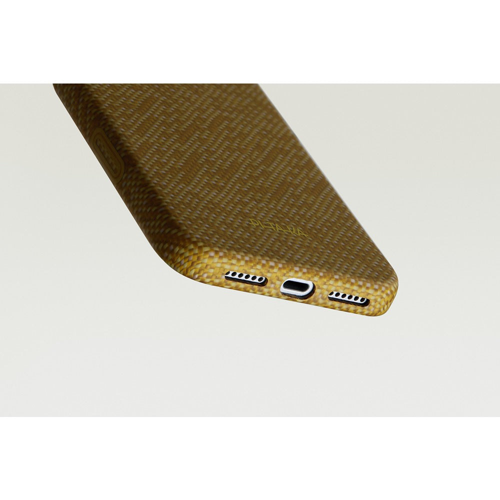 Pitaka iPhone 17 Pro Max/iPhone 18 Pro Max Skal Edge MagSafe Golden Drift