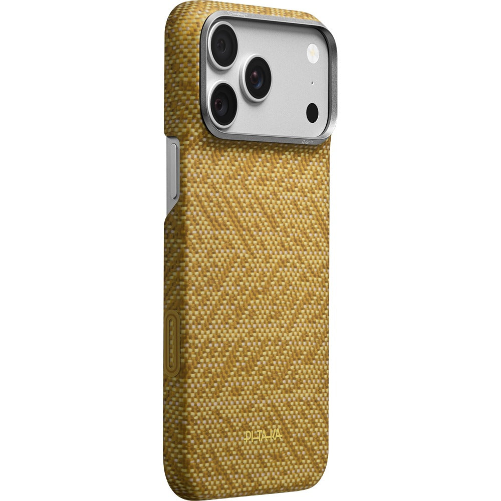 Pitaka iPhone 17 Pro Max/iPhone 18 Pro Max Skal Edge MagSafe Golden Drift