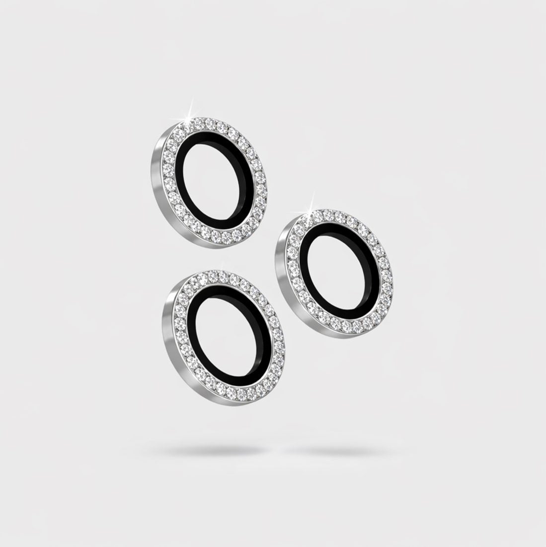 MobileFriend iPhone 18 Pro/iPhone 18 Pro Max Kameraskydd Linsring Bling