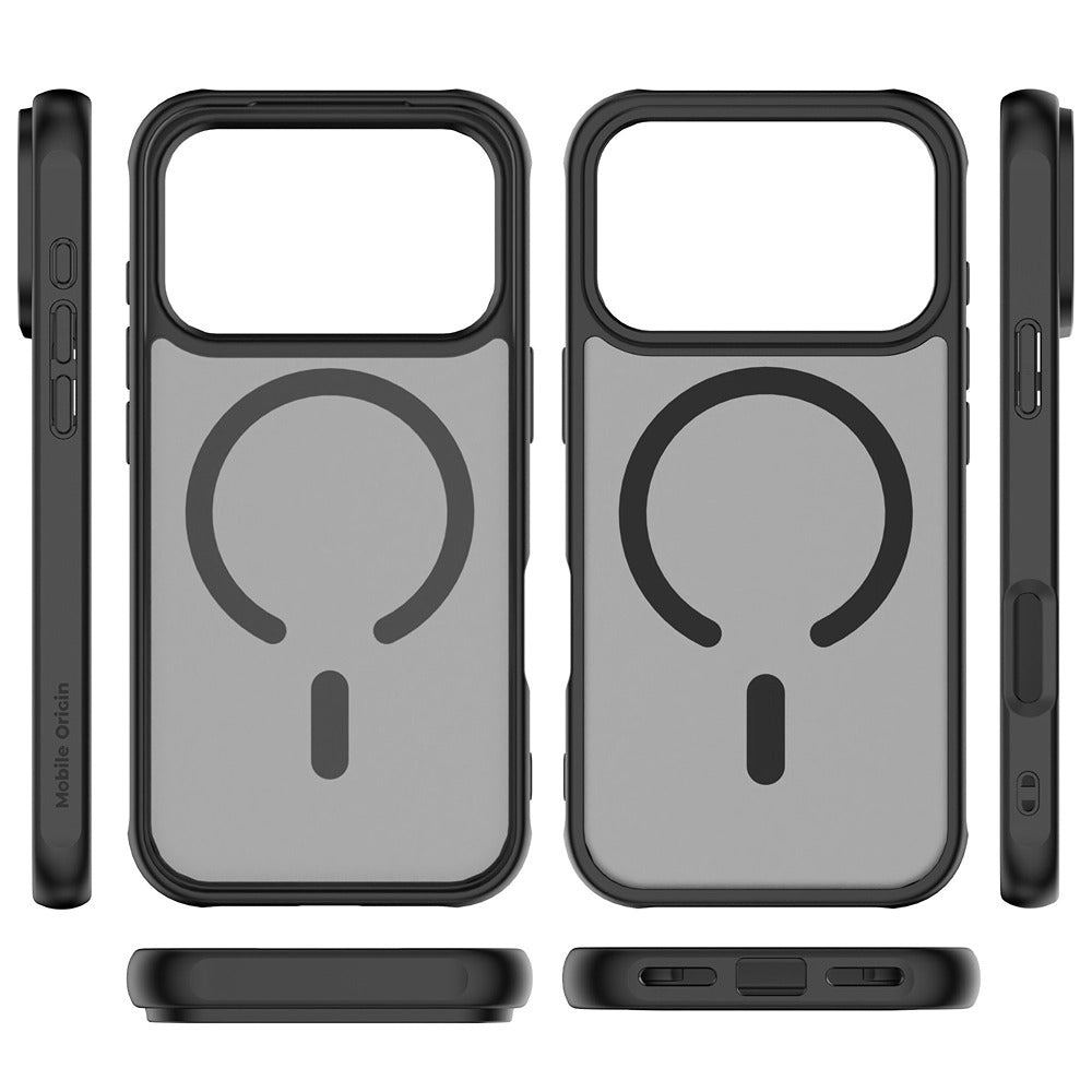 Mobile Origin iPhone 18 Pro Skal Easy Case MagSafe Svart