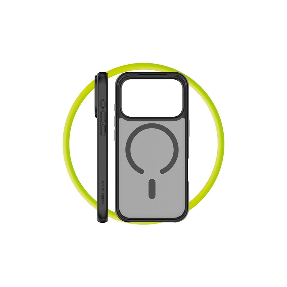 Mobile Origin iPhone 18 Pro Skal Easy Case MagSafe Svart