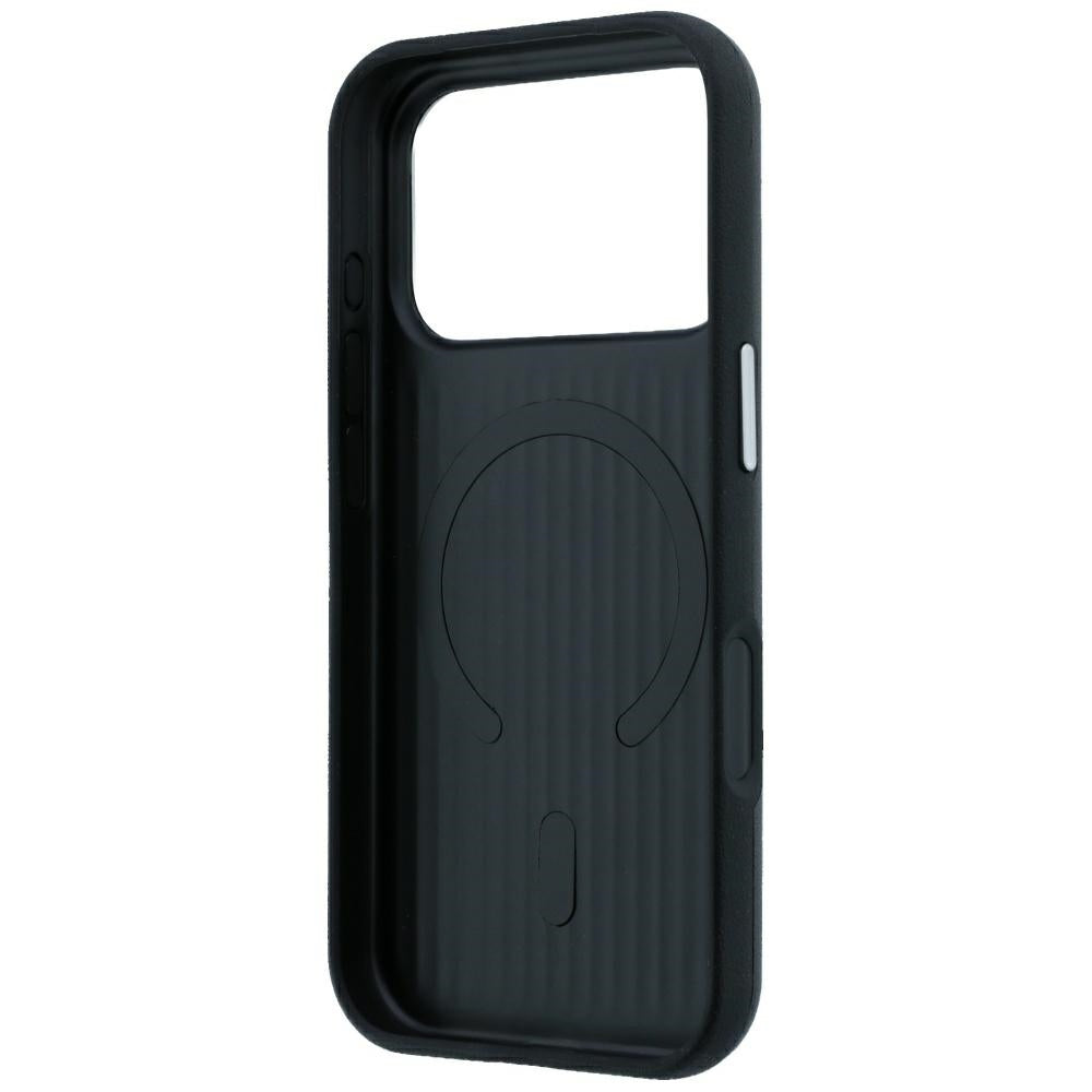 Mercedes Benz iPhone 17 Pro Max/iPhone 18 Pro Max Skal Leather Iconic Line Svart