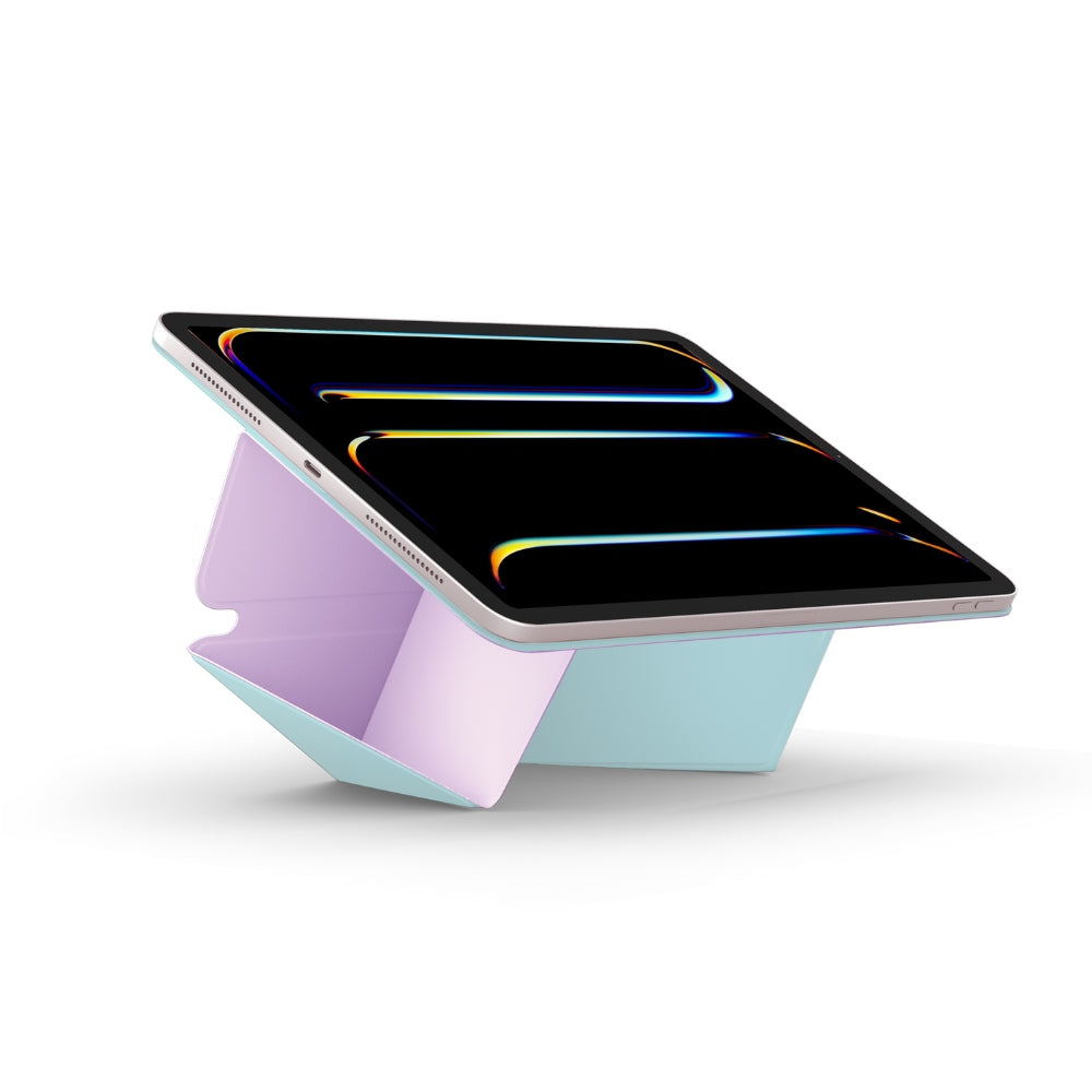 MOFT iPad Pro 12.9 (gen 4/5/6)/iPad Air 13 (M2/M3/M4) Fodral Dynamic Folio Peony/Aqua