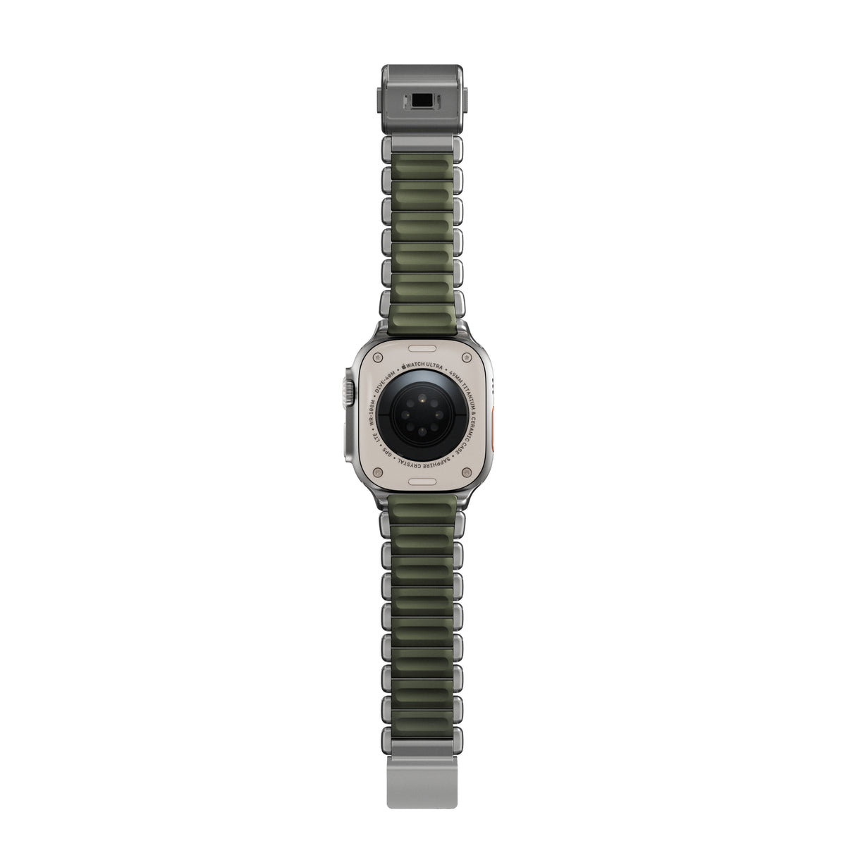 Nomad Apple Watch 45/46mm/Ultra 49mm Armband Stratos Band Natural Forest