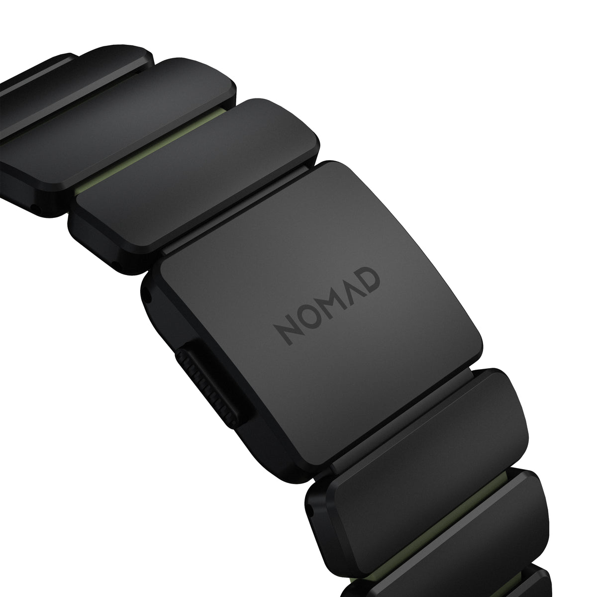Nomad Apple Watch 45/46mm/Ultra 49mm Armband Stratos Band Svart Forest