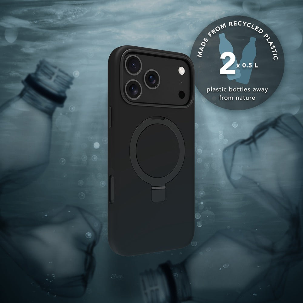 dbramante1928 iPhone 17 Pro Max/iPhone 18 Pro Max Skal Roskilde MagSafe Kick ICON Midnight