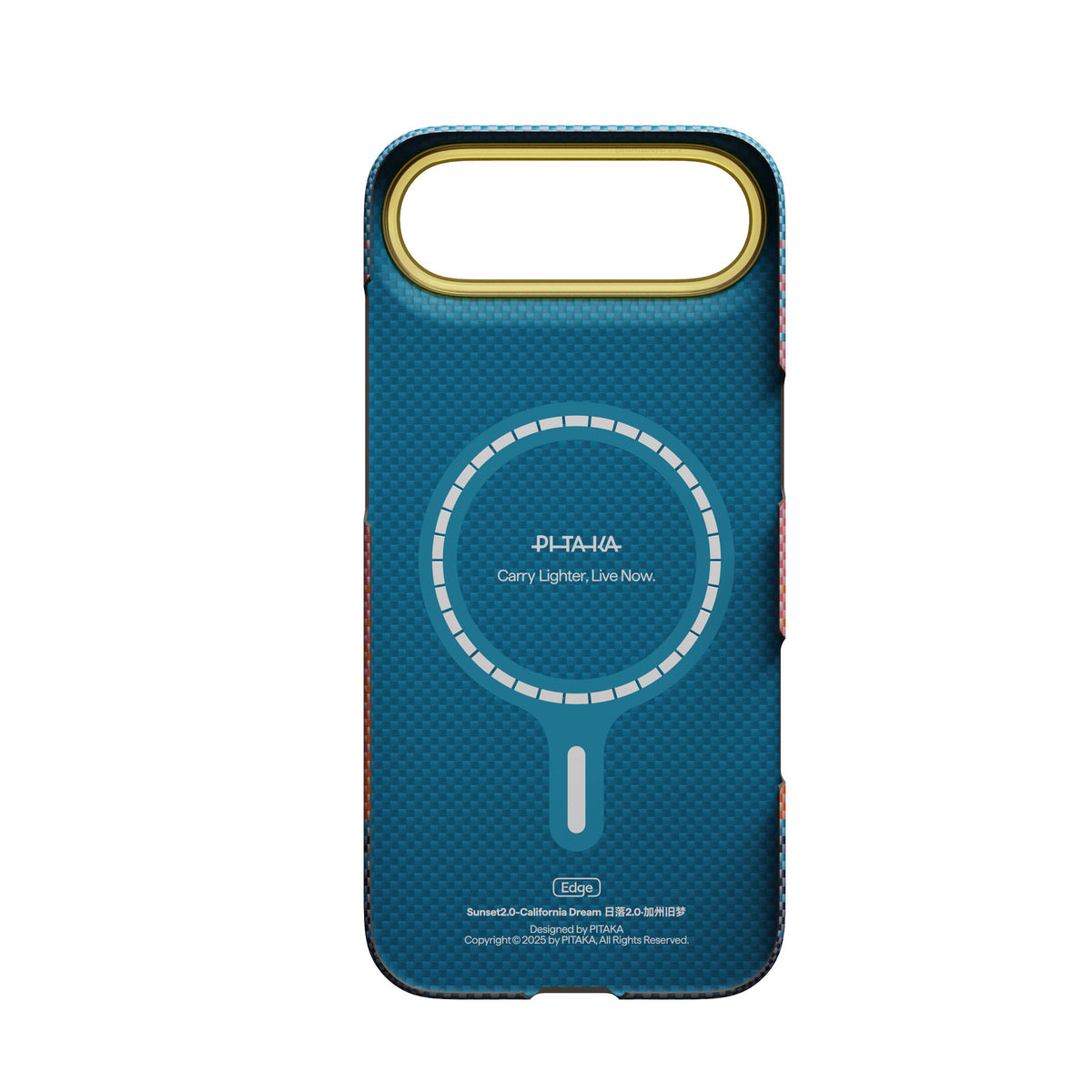Pitaka iPhone Air Skal Edge MagSafe California Dream-04