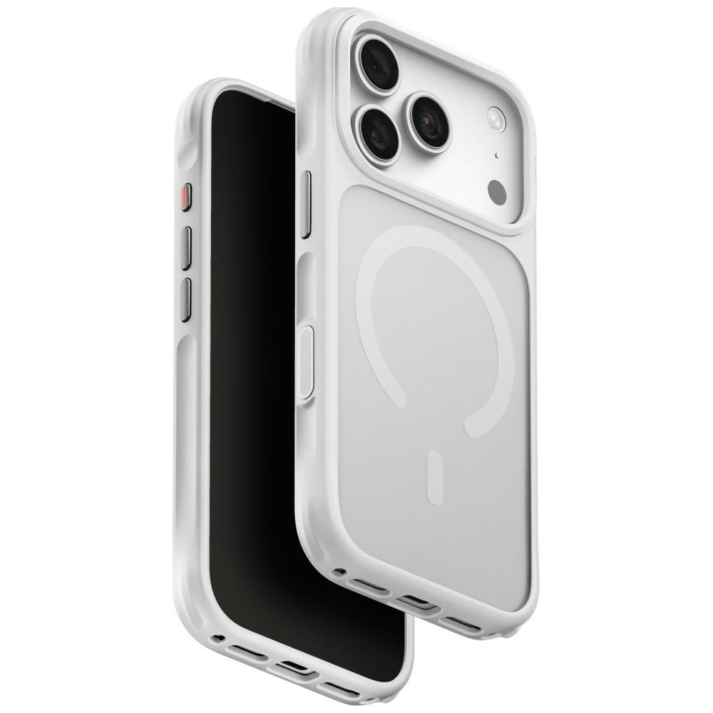 Uniq iPhone 17 Pro/iPhone 18 Pro Skal Veren MagClick Chalk Frost