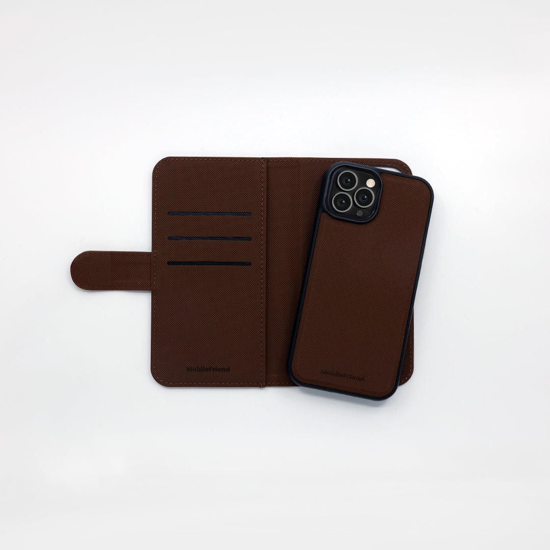 MobileFriend iPhone 12/iPhone 12 Pro Fodral Magnetiskt Brun