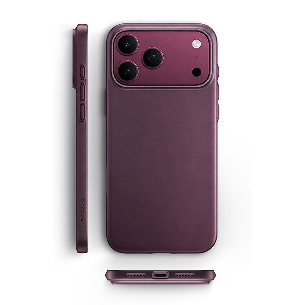 Torras iPhone 18 Pro Skal OriginFit Mag Lila