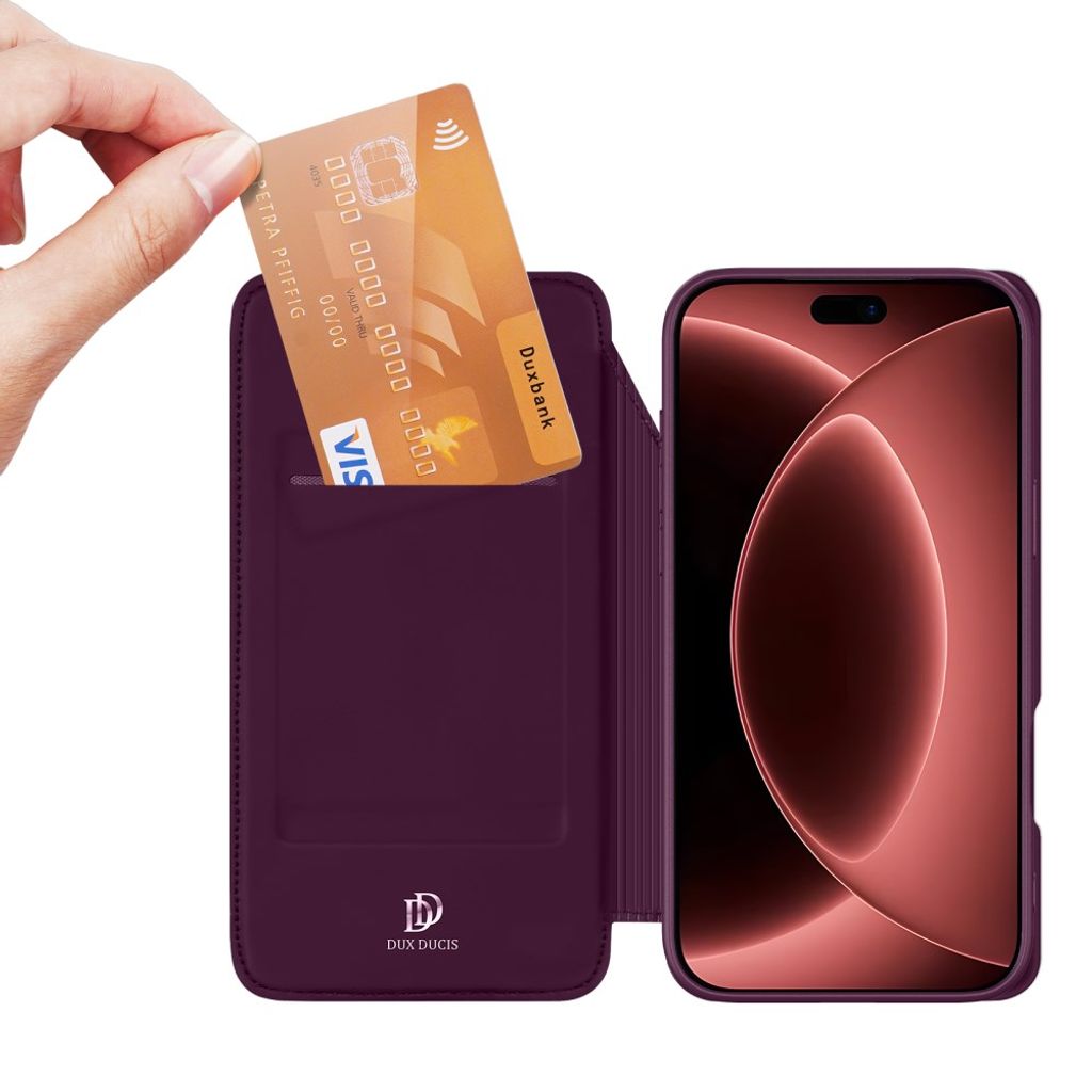 Dux Ducis iPhone 17 Pro Max/iPhone 18 Pro Max Fodral Skin Pro Series Röd