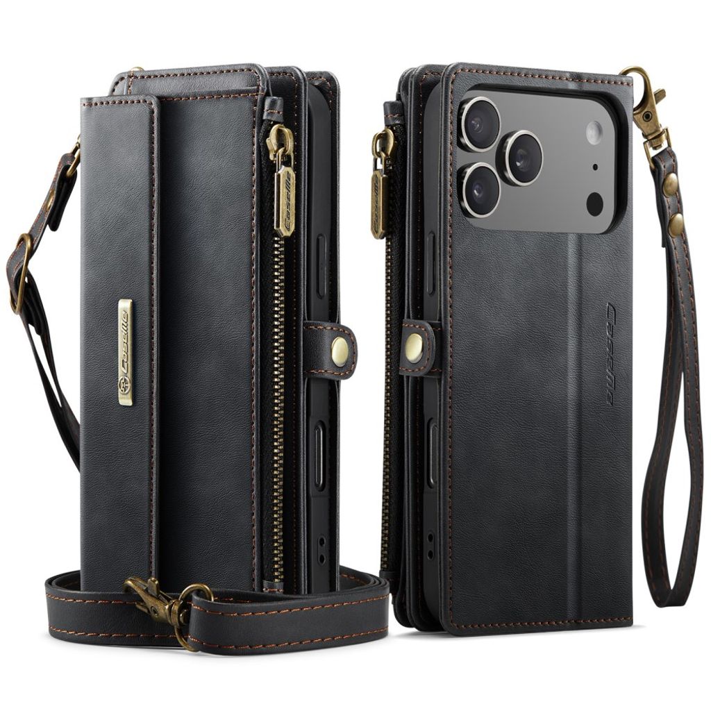 CaseMe iPhone 17 Pro Max/iPhone 18 Pro Max Fodral C39 Series Svart