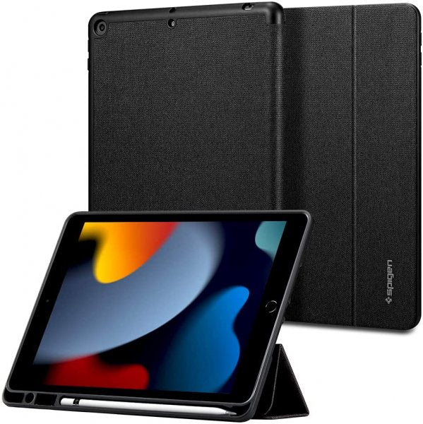 Spigen iPad 10.2 Fodral Urban Fit Svart