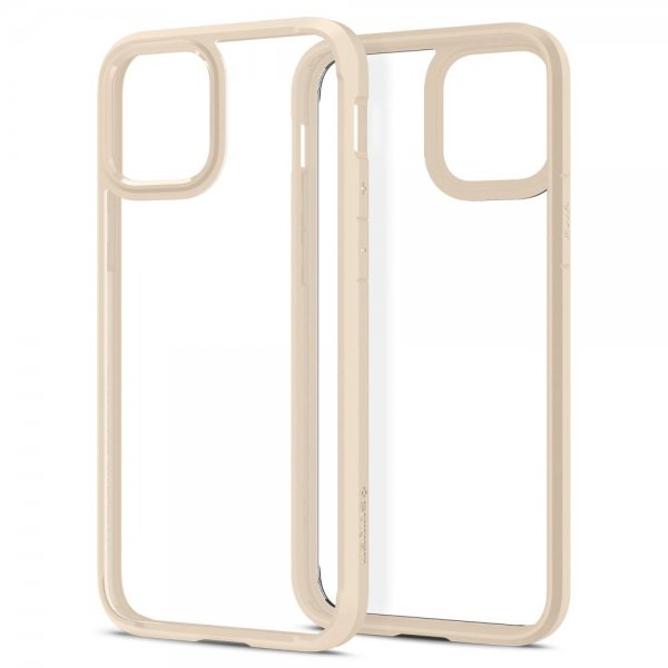 Spigen iPhone 12/iPhone 12 Pro Skal Ultra Hybrid Sand Beige