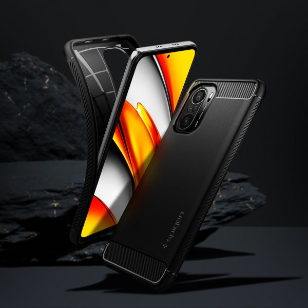 Spigen Xiaomi Mi 11i Skal Rugged Armor Matte Black
