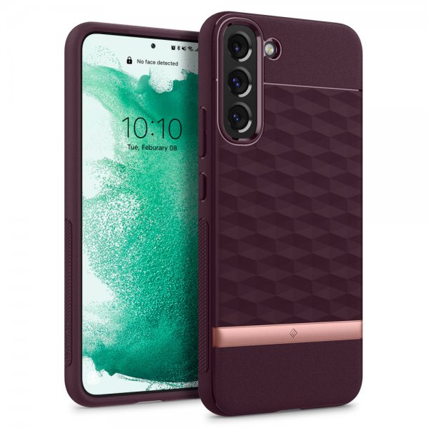 Caseology Samsung Galaxy S22 Plus Skal Parallax Burgundy