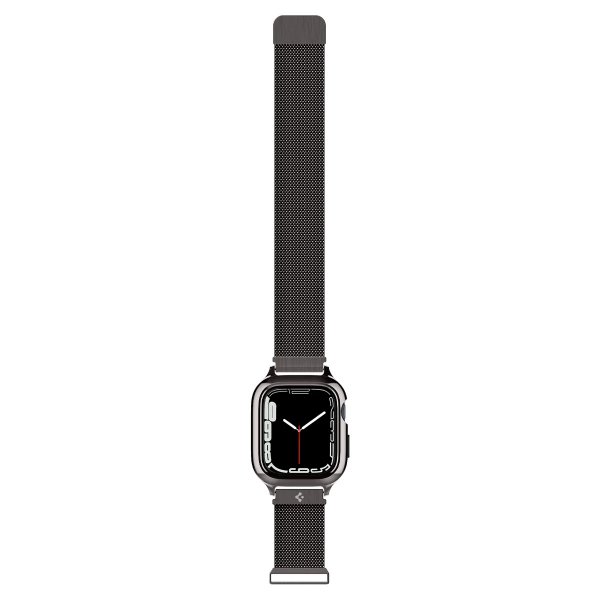 Spigen Apple Watch 40mm Skal med Armband Metal Fit Pro Graphite