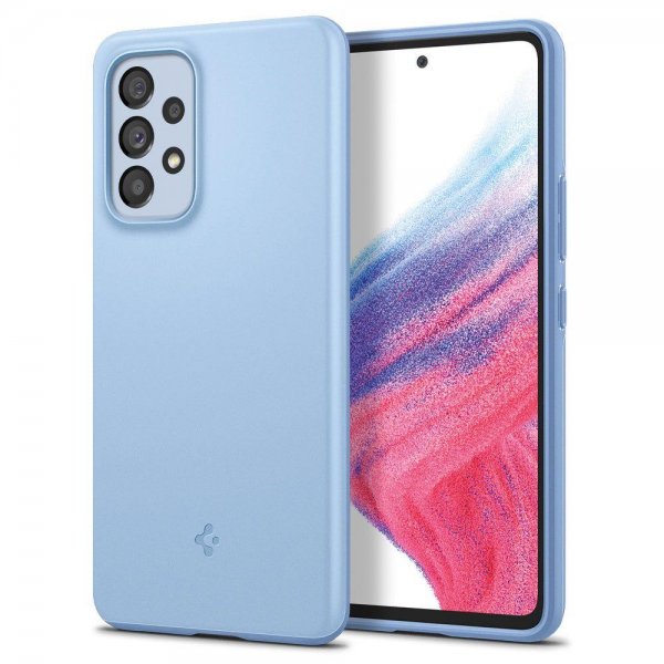Spigen Samsung Galaxy A53 5G Skal Thin Fit Cream Blue