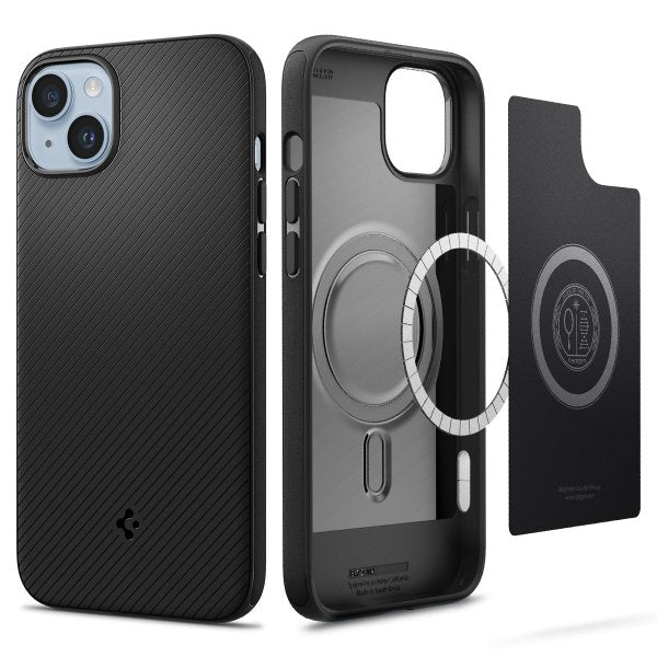 Spigen iPhone 14 Plus Skal Mag Armor MagFit Matte Black
