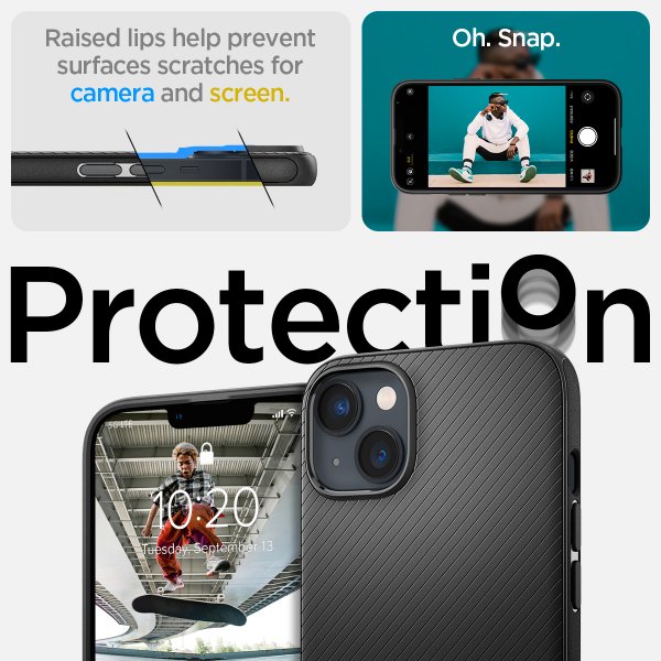 Spigen iPhone 14 Plus Skal Mag Armor MagFit Matte Black