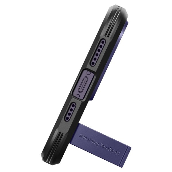 Spigen iPhone 14 Pro Max Skal Tough Armor MagFit Deep Purple