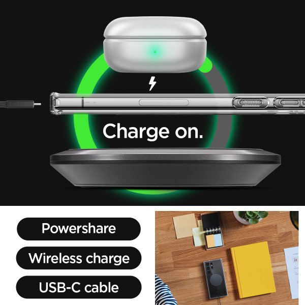 Spigen Samsung Galaxy S23 Ultra Skal Ultra Hybrid OneTap Ring MagSafe Svart